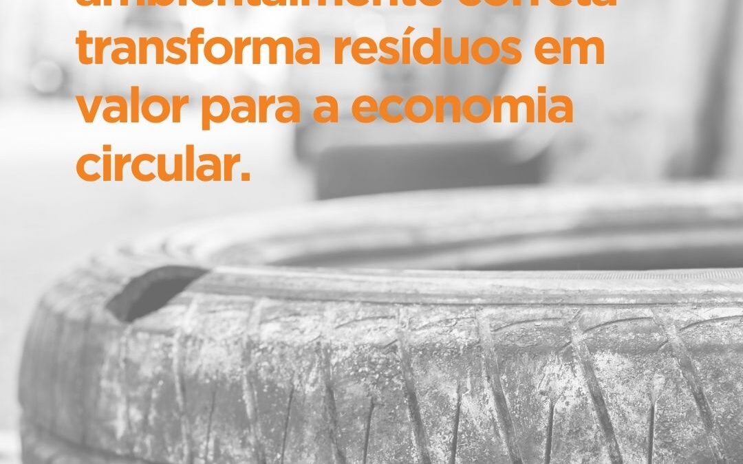 Logística reversa de pneus: como a destinação ambientalmente correta transforma resíduos em valor para a economia circular